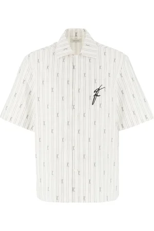 Salvatore Ferragamo Hombre, Camisas, Blanco, Talla: L