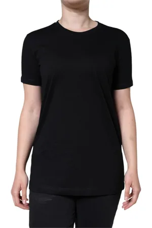 Dolce & Gabbana Mujer, Camisetas, Negro, Talla: S