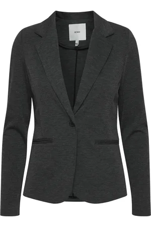 Ichi Mujer, Chaquetas, Gris, Talla: XS