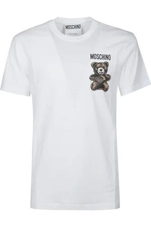 Moschino Hombre, Camisetas, Blanco, Talla: S