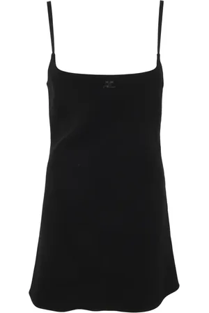 Courrèges Mujer, Camisetas, Negro, Talla: S