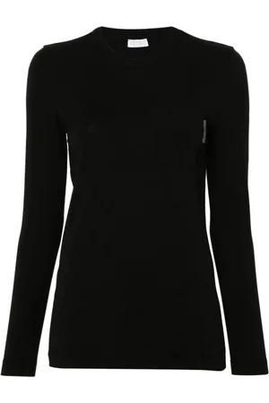 Brunello Cucinelli Mujer, Camisetas, Negro, Talla: S