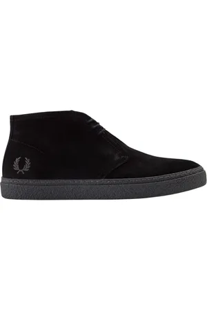 Fred Perry Hombre, Zapatos, Negro, Talla: 44 EU