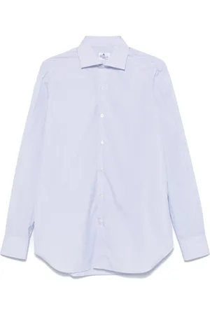 Finamore Hombre, Camisas, Azul, Talla: M