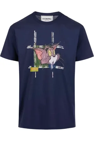 Iceberg Hombre, Camisetas, Azul, Talla: S