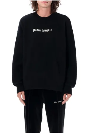 Palm Angels Hombre, Sudaderas, Negro, Talla: M