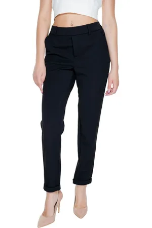 VERO MODA Mujer, Pantalones, Negro, Talla: S L30