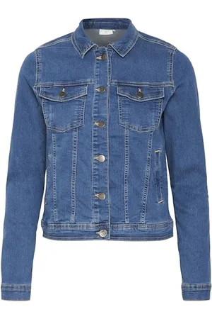 Kaffe Mujer, Chaquetas, Azul, Talla: 2XL