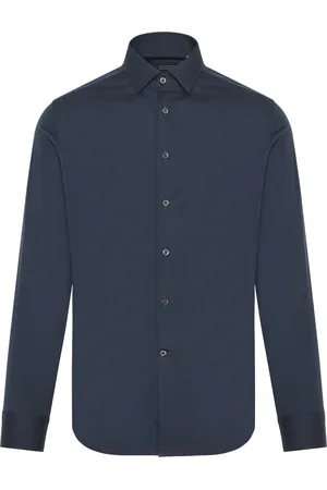 corneliani Hombre, Camisas, Azul, Talla: 4XL