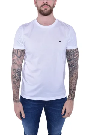 Dondup Hombre, Camisetas, Blanco, Talla: XL