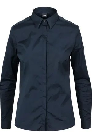 FAY Mujer, Blusas y Camisas, Azul, Talla: S