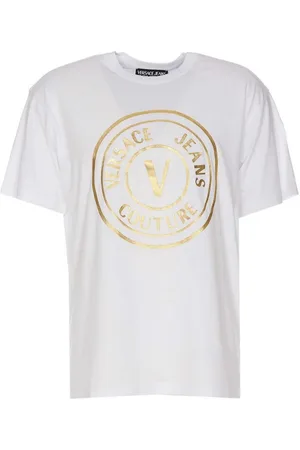VERSACE Hombre, Camisetas, Blanco, Talla: XL