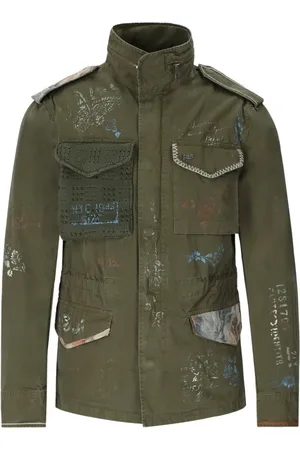 BOB der Bär Hombre, Chaquetas, Verde, Talla: M