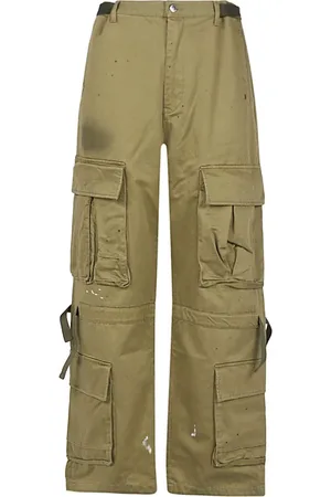 DARKPARK Hombre, Pantalones, Verde, Talla: L