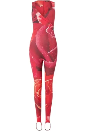 Roberto Cavalli Mujer, Monos, Rojo, Talla: S