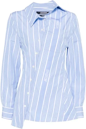 Jacquemus Mujer, Blusas y Camisas, Azul, Talla: S