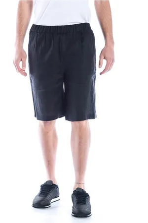 D.A. Daniele Alessandrini Hombre, Pantalones cortos, Negro, Talla: S