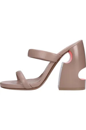 OFF-WHITE Mujer, Zapatos, Marrón, Talla: 37 EU