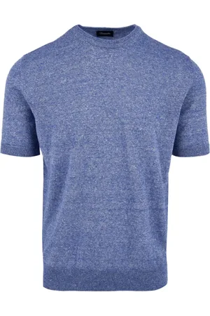 DRUMOHR Hombre, Camisetas, Azul, Talla: M
