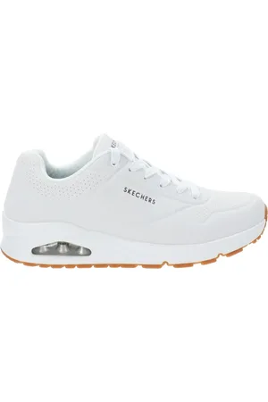 Skechers Hombre, Zapatos, Blanco, Talla: 44 EU