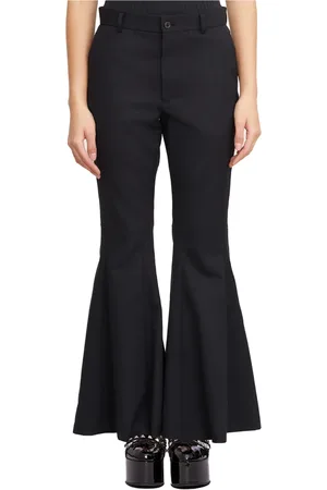 Comme des Garçons Mujer, Pantalones, Negro, Talla: S