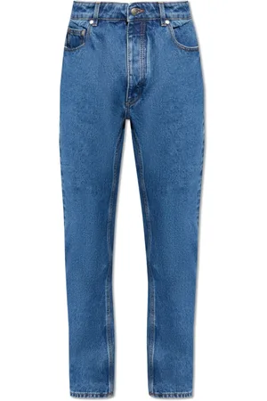 Palm Angels Hombre, Vaqueros, Azul, Talla: W33