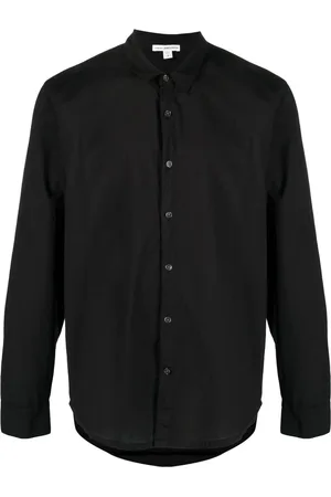 James Perse Hombre, Camisas, Negro, Talla: S