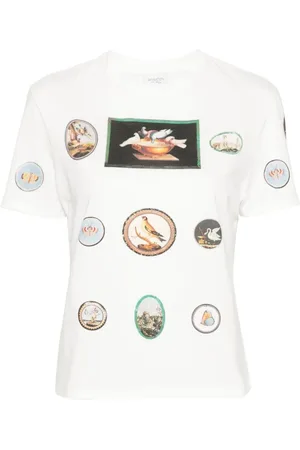 Giambattista Valli Mujer, Camisetas, Blanco, Talla: S