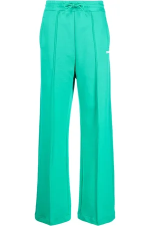 Msgm Mujer, Pantalones, Verde, Talla: M