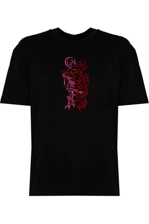 Les Hommes Hombre, Camisetas, Negro, Talla: 2XL