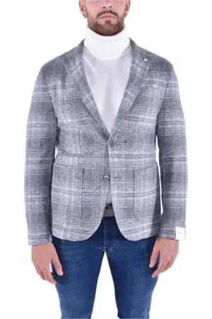 L.B.M. 1911 Hombre, Chaquetas, Gris, Talla: XL