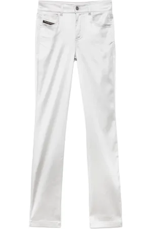 Diesel Mujer, Vaqueros, Blanco, Talla: S