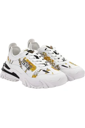 VERSACE Hombre, Zapatos, Blanco, Talla: 41 EU