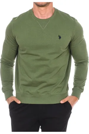 U.S. Polo Assn. Hombre, Jerseys, Verde, Talla: L