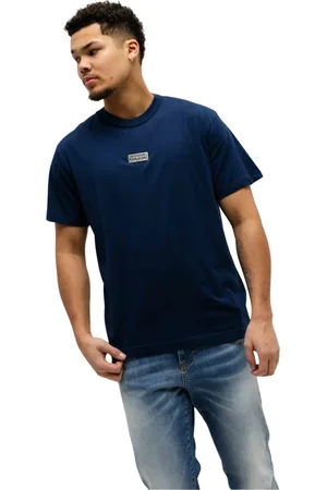 VERSACE Hombre, Camisetas, Azul, Talla: M
