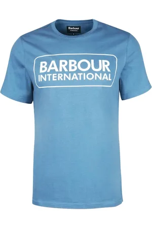 Barbour Hombre, Camisetas, Azul, Talla: L