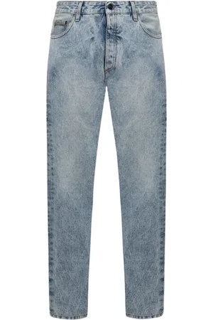 Palm Angels Hombre, Vaqueros, Azul, Talla: W30