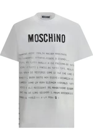 Moschino Hombre, Camisetas, Blanco, Talla: M