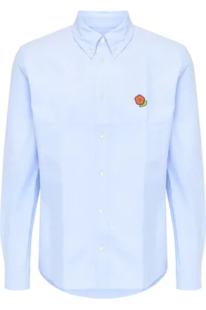Kenzo Hombre, Camisas, Azul, Talla: L