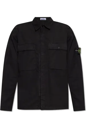 Stone Island Hombre, Camisas, Negro, Talla: 2XL