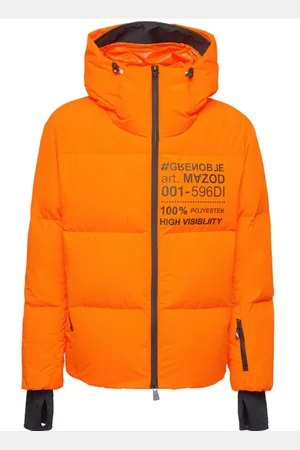 Moncler Hombre, Chaquetas, Naranja, Talla: M