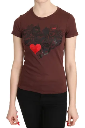 Exte Mujer, Camisetas, Marrón, Talla: S