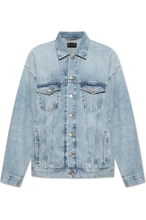 Balenciaga Hombre, Chaquetas, Azul, Talla: M