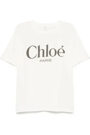 Chloé Mujer, Camisetas, Blanco, Talla: M
