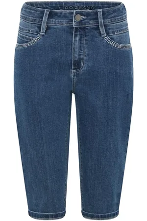 C.ro Mujer, Pantalones cortos, Azul, Talla: S