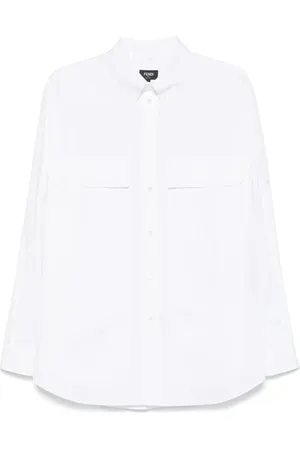 Fendi Hombre, Camisas, Blanco, Talla: M