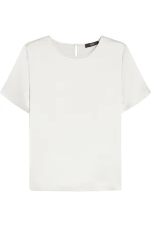 Max Mara Mujer, Camisetas, Blanco, Talla: XS