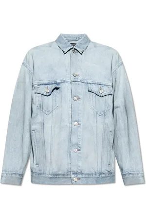 Balenciaga Hombre, Chaquetas, Azul, Talla: S