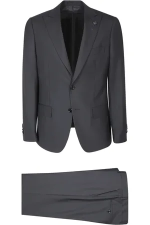 LARDINI Hombre, Trajes, Negro, Talla: 2XL