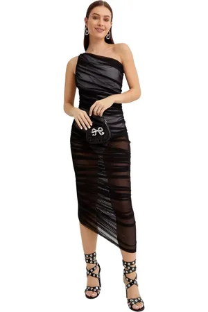 Norma Kamali Mujer, Vestidos, Negro, Talla: S